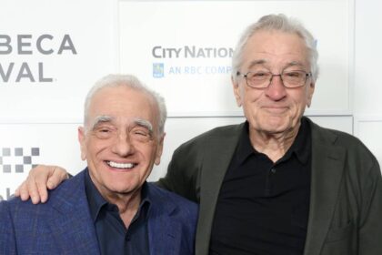 Robert De Niro and Martin Scorsese mark emotional milestone with friends and family by their side
