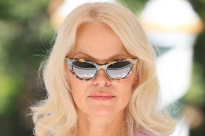 Pamela Anderson takes a walk on the wild side in head-turning look for latest Venice appearance