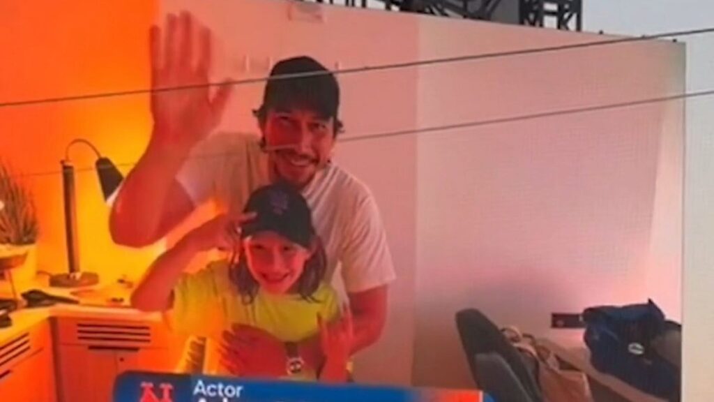 Adam Driver’s son makes rare public appearance at New York Mets game