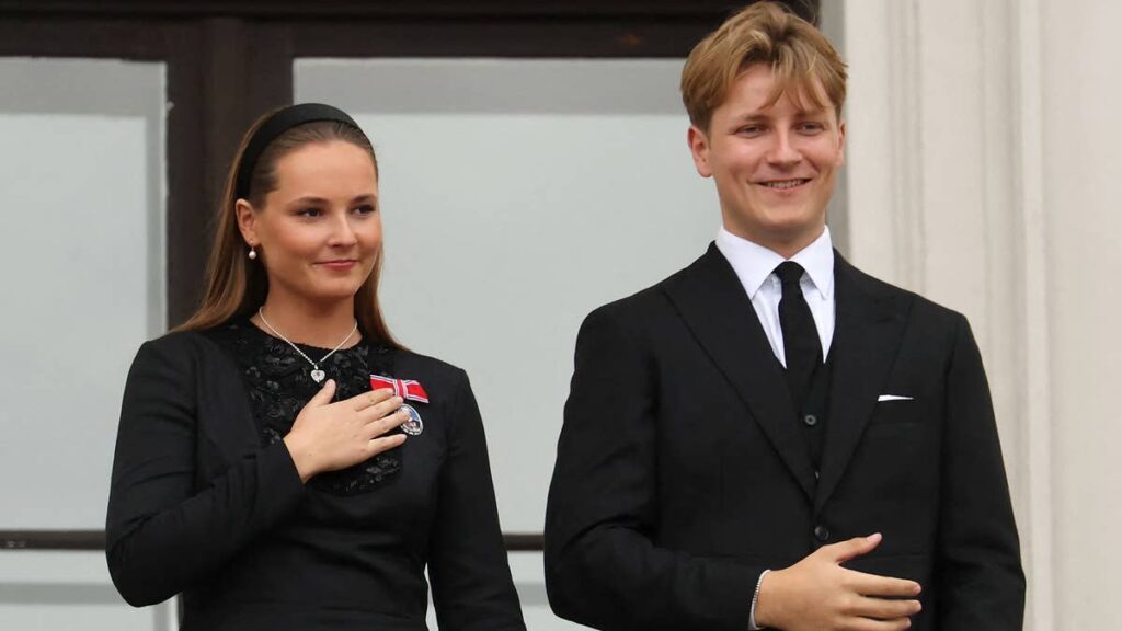 Crown Princess Ingrid Alexandra’s ‘act of empathy’ toward brother Prince Sverre Magnus at grandfather’s funeral