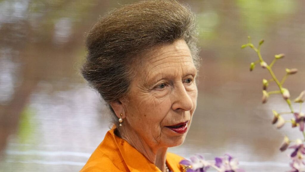 Princess Anne’s fashion rebellion in mini skirt and knee-high boots caught on camera