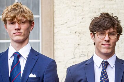 Gabriel and Noah of Luxembourg resurface for their father’s 40th birthday — The sons of the prince who gave up a throne for love