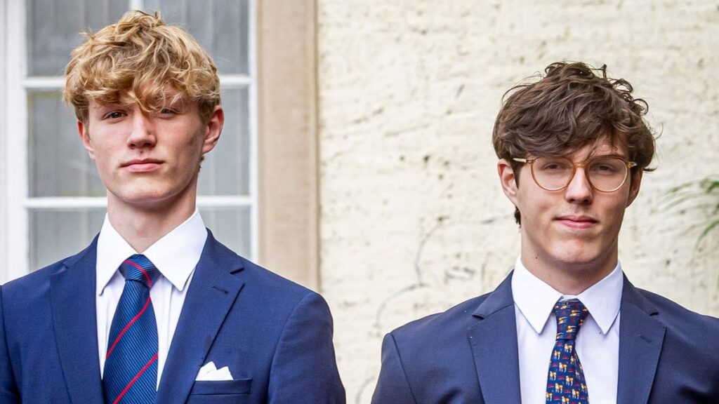 Gabriel and Noah of Luxembourg resurface for their father’s 40th birthday — The sons of the prince who gave up a throne for love