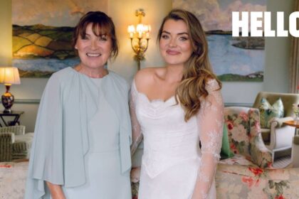 Lorraine Kelly’s dramatic mother-of-the-bride look for Rosie’s ’emotional’ wedding