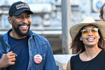 Rosario Dawson enjoys Disneyland date with boyfriend Adama Sanneh after major ‘Ahsoka’ reveal