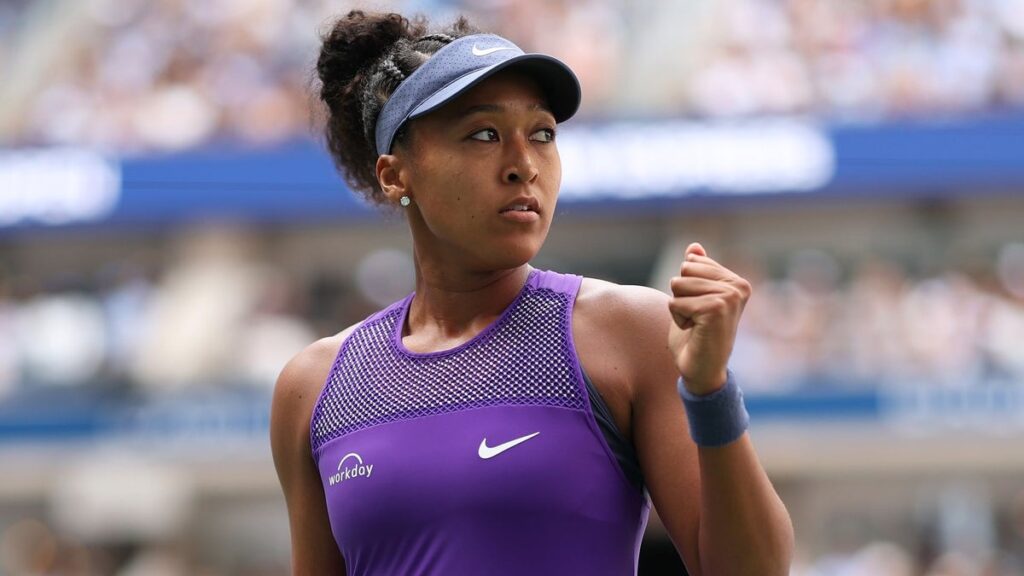 Naomi Osaka’s striking US Open look is a love letter to an NBA icon