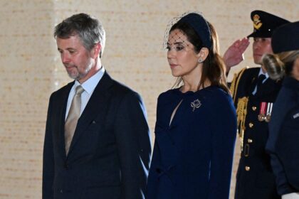 Frederik and Mary of Denmark say goodbye to their confessor of 10 years