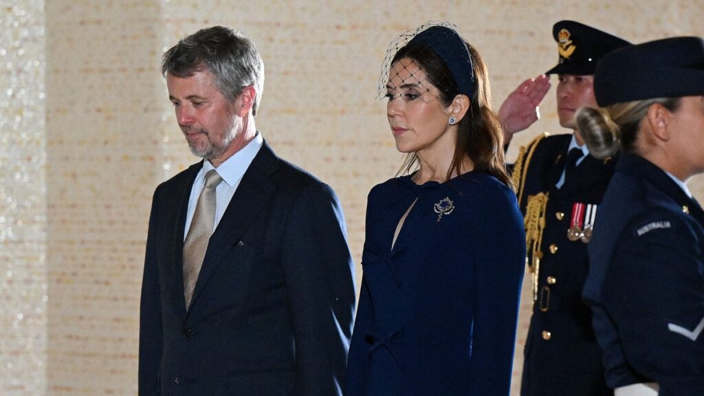 Frederik and Mary of Denmark say goodbye to their confessor of 10 years