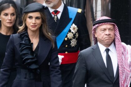 Queen Rania’s last-minute decision to attend Harald’s funeral