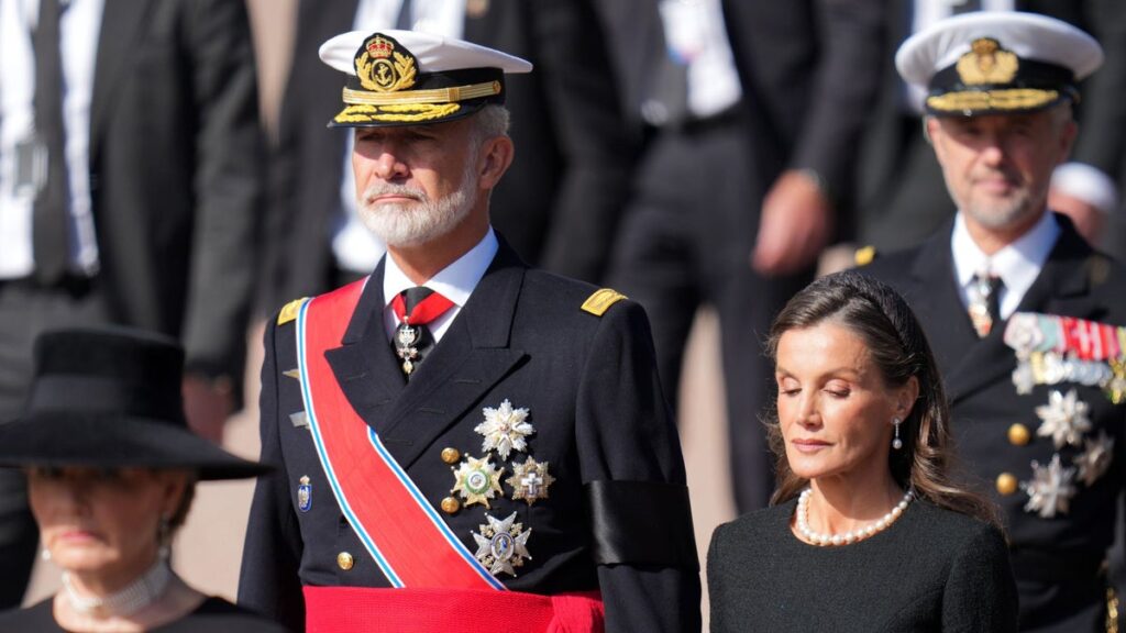 King Felipe and Queen Letizia join 11 Royal Houses for King Harald’s funeral