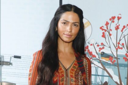 Camila Alves McConaughey goes from oversized pinstripes to boho glamour in 24-hour NYC style switch