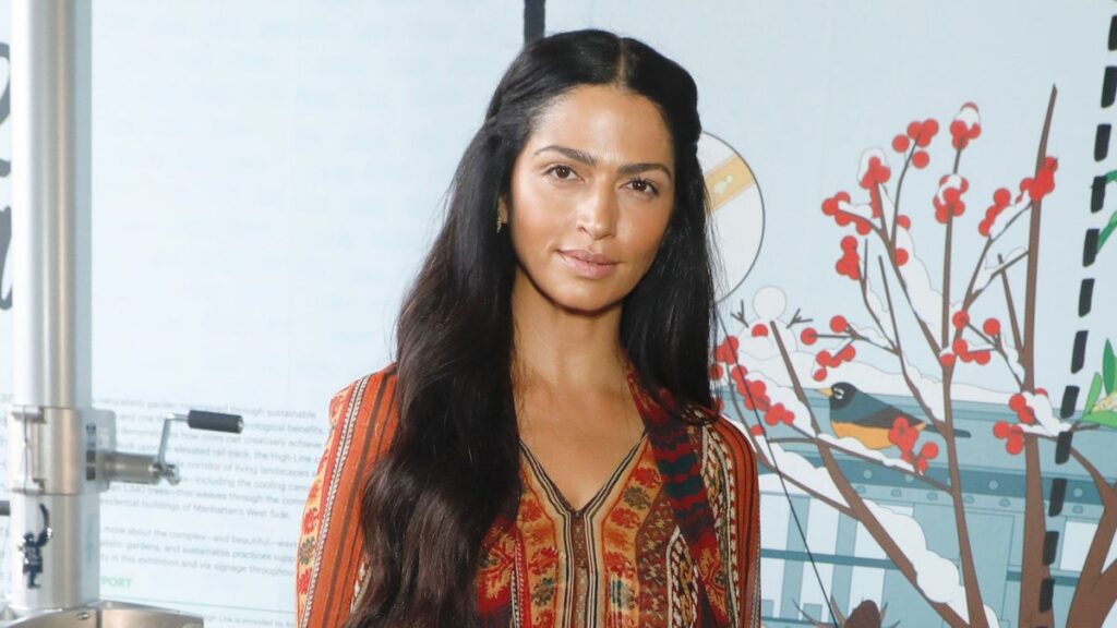 Camila Alves McConaughey goes from oversized pinstripes to boho glamour in 24-hour NYC style switch