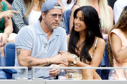 Brad Pitt and Ines de Ramon turn the US Open into date night