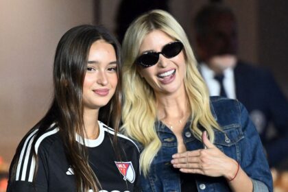Ivanka Trump and Arabella Kushner coordinate in effortless midi dresses for Miami outing