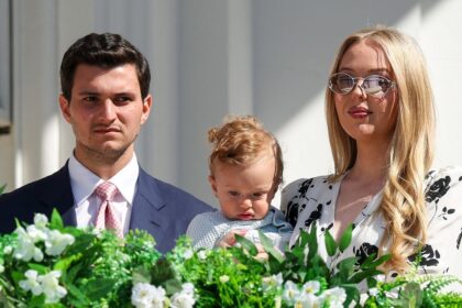 Tiffany Trump shares rare family photos from return to India — Baby, husband, and mom included