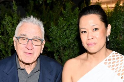 Robert De Niro, 83, and his girlfriend Tiffany Chen, 46, look loved-up during rare date night