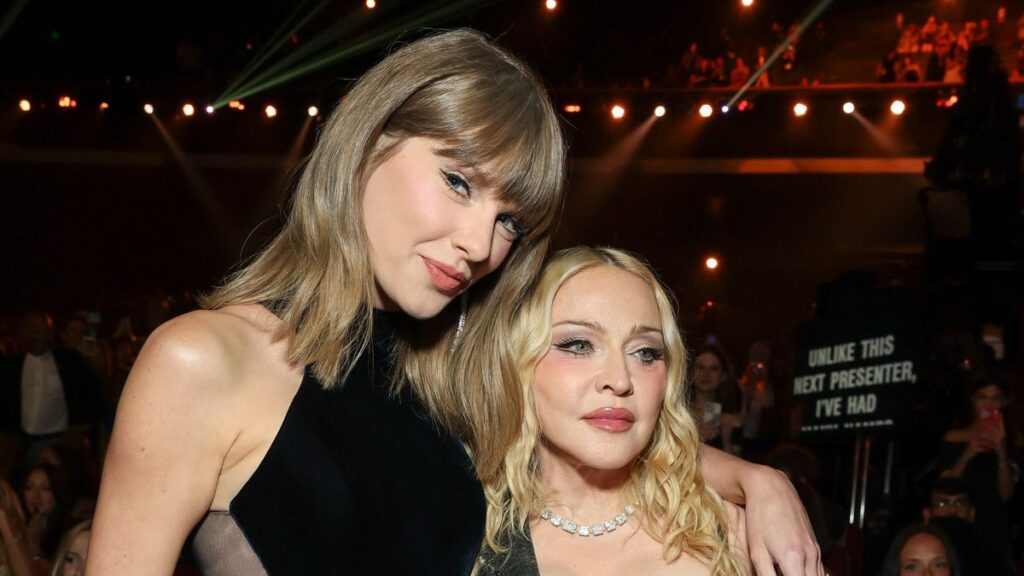 Taylor Swift and Madonna reunite at the 2026 MTV VMAs, 11 years after performing together