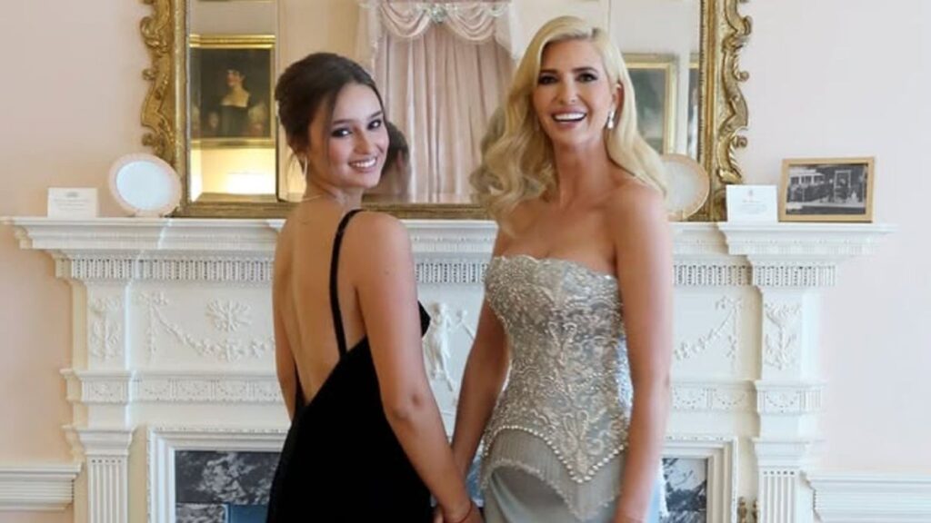 Ivanka Trump and daughter Arabella show off their glamorous day-to-night transformation at the White House