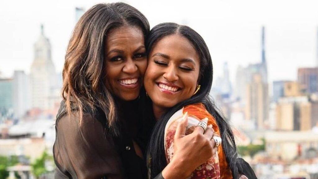 Michelle Obama offers rare insight into daughter Sasha’s true personality with comparison to famous rapper