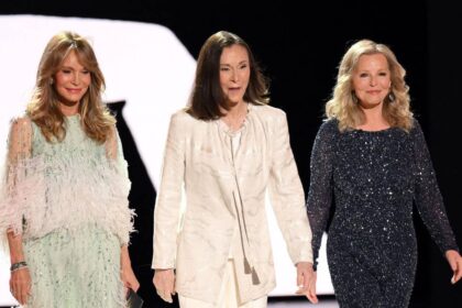 Charlie’s Angels stars turn back the clock at Emmys in ageless reunion