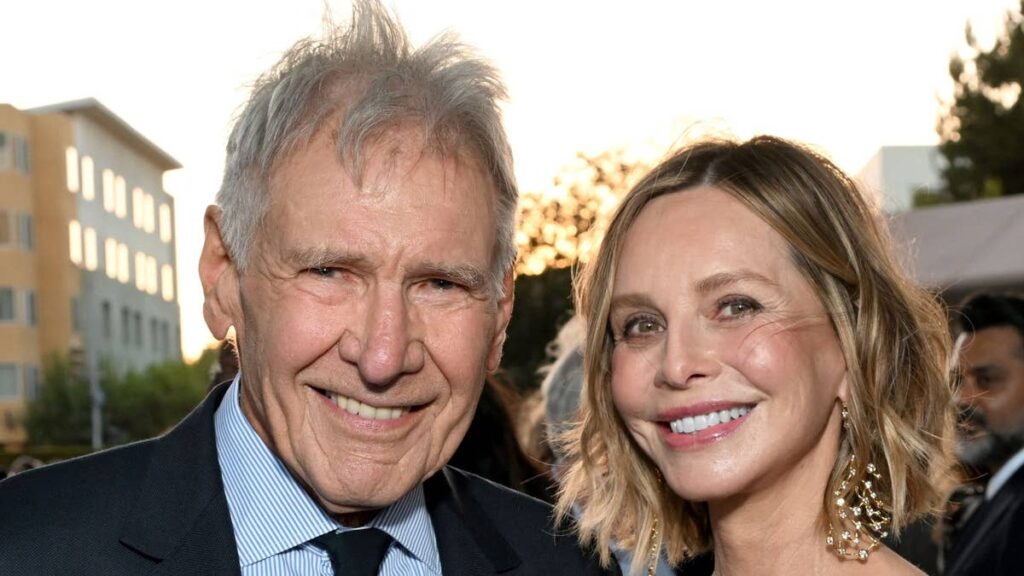 Harrison Ford and Calista Flockhart are the picture-perfect couple on star-studded date night