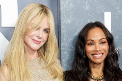 Nicole Kidman and Zoe Saldaña’s sweet 10-minute tradition says everything about their friendship