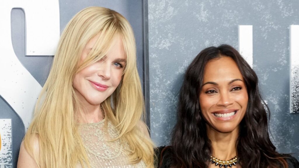 Nicole Kidman and Zoe Saldaña’s sweet 10-minute tradition says everything about their friendship