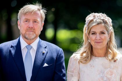 Queen Máxima and King Willem-Alexander celebrate history-making moment for the Netherlands