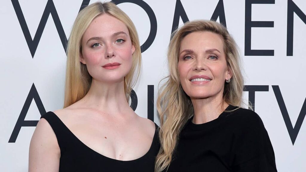 Elle Fanning and Michelle Pfeiffer leave fans saying the same thing in red carpet appearance