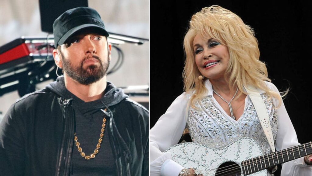 Eminem apologizes for never meeting Dolly Parton as he shares her touching letter