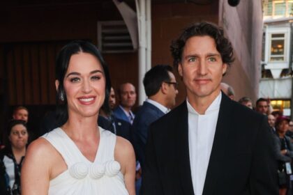 Justin Trudeau and Katy Perry let loose while dancing to his son new song