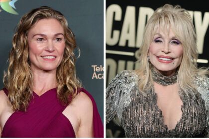 Julia Stiles pays tribute to Dolly Parton during Dancing With the Stars debut