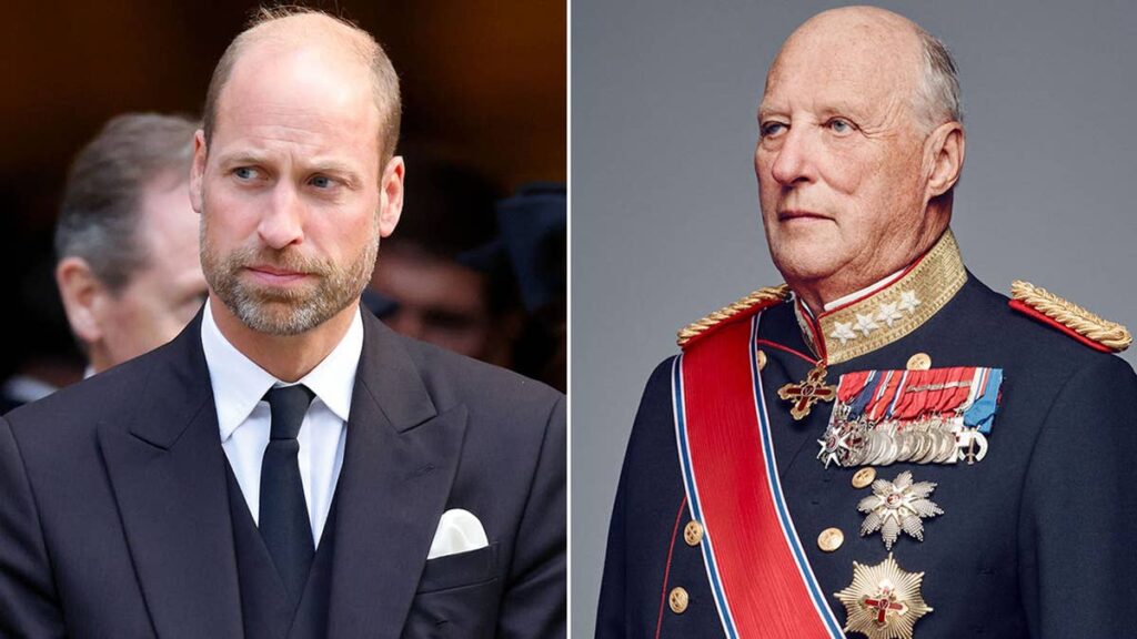 Prince William and Princess Anne set to lead royals in remembering late Norwegian monarch