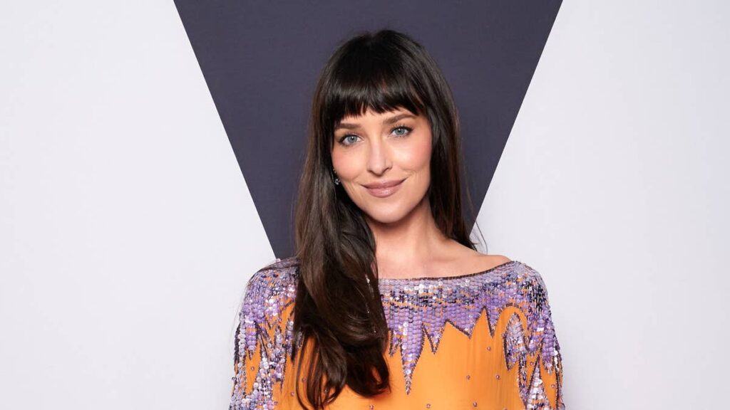 Dakota Johnson sizzles in bedazzled dress with daring new look