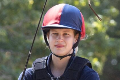 Smiling Lady Louise Windsor supported by boyfriend Felix da Silva-Clamp as she’s pictured after university graduation