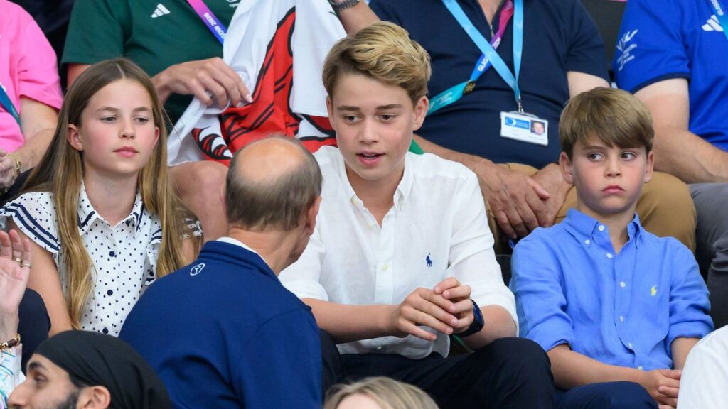 Who stepped into Prince Harry’s role with the Wales children