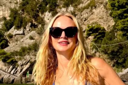 Heather Graham, 56, showcases incredible figure in tiny string bikinis on Italian vacation