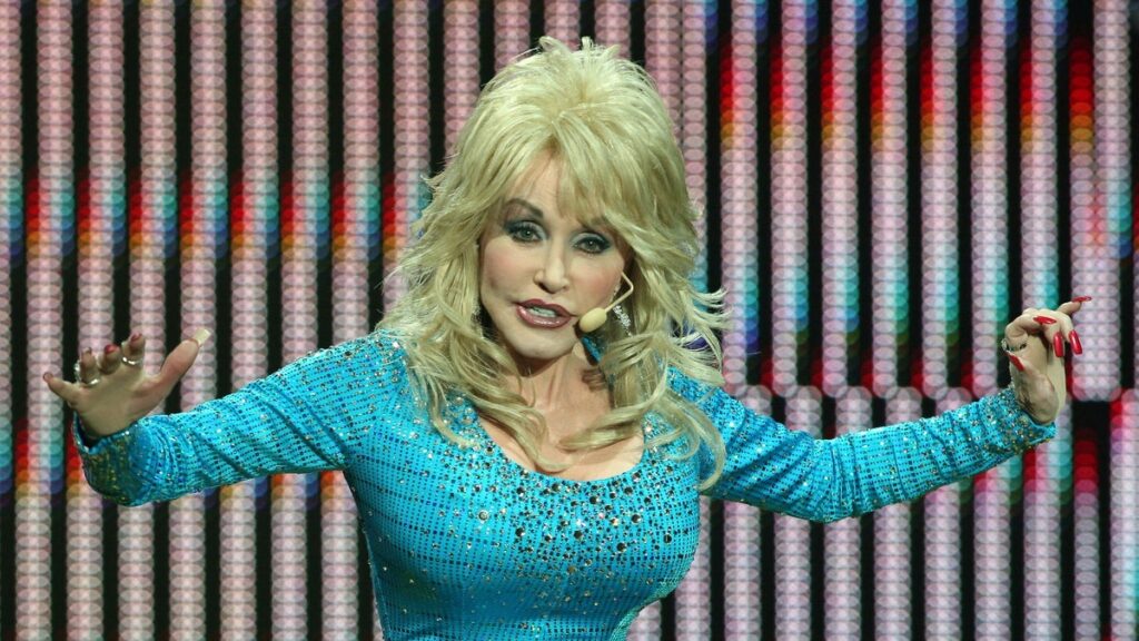 People once believed Dolly Parton had a full sleeve of tattoos hiding