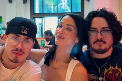 Miss Universe Dayanara Torres and sons attend Marc Anthony’s charity concert