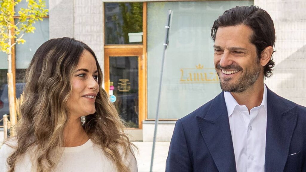 Princess Sofia is effortlessly elegant in all-white for outing with Prince Carl Philip