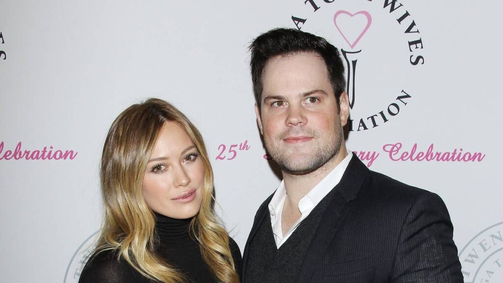 Hilary Duff reunites with ex-husband Mike Comrie in rare new photos as they come together for son Luca, 14