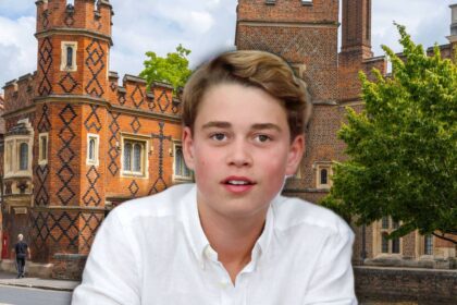 Prince George’s new school erects fresh signs as they brace for his arrival