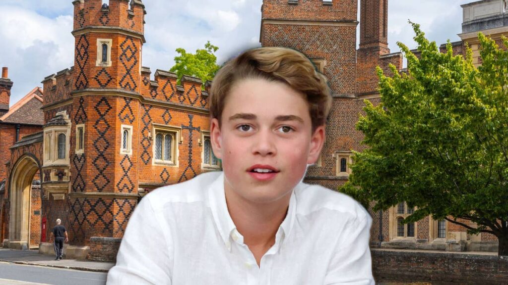 Prince George’s new school erects fresh signs as they brace for his arrival