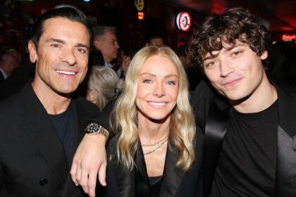 Kelly Ripa’s lookalike famous son makes striking modeling debut