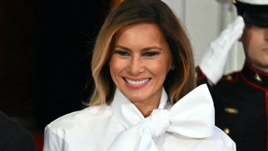 Melania Trump breaks the state dinner dress code for Xi Jinping with one unexpected accessory