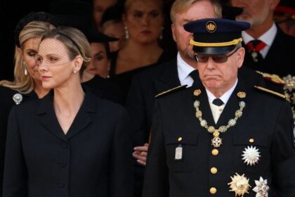 Prince Albert and Princess Charlene honor King Harald with poignant Monaco tribute