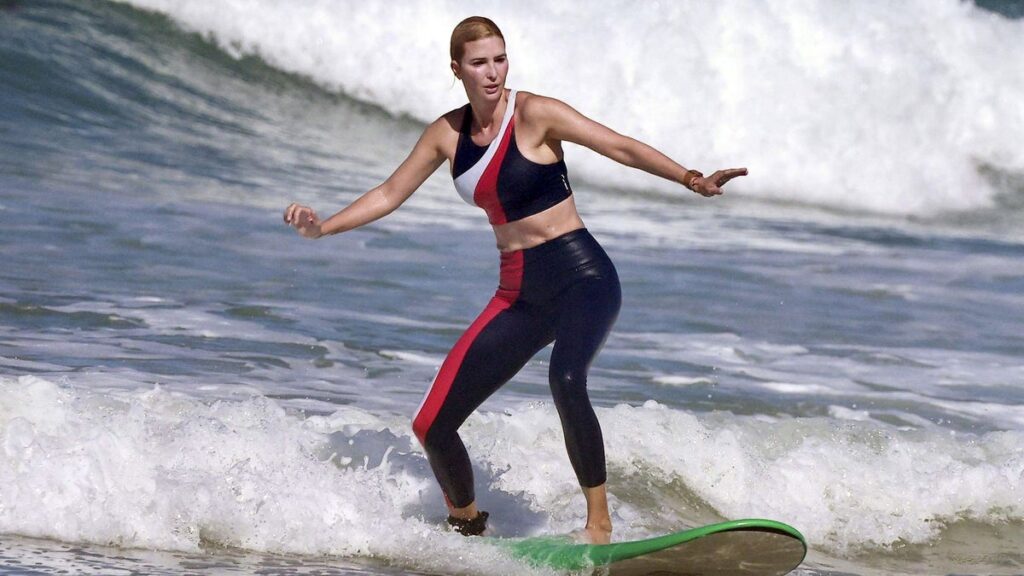 Ivanka Trump celebrates a surfing milestone during action-packed family vacation in Costa Rica