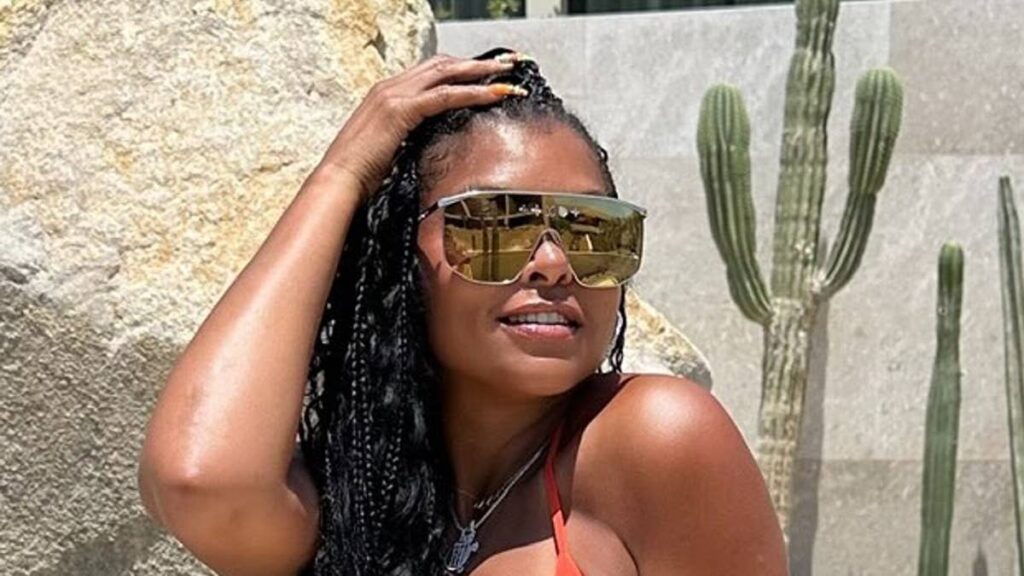 Taraji P. Henson is ‘aging backwards’ in tiny bikini and heels ahead of 56th birthday