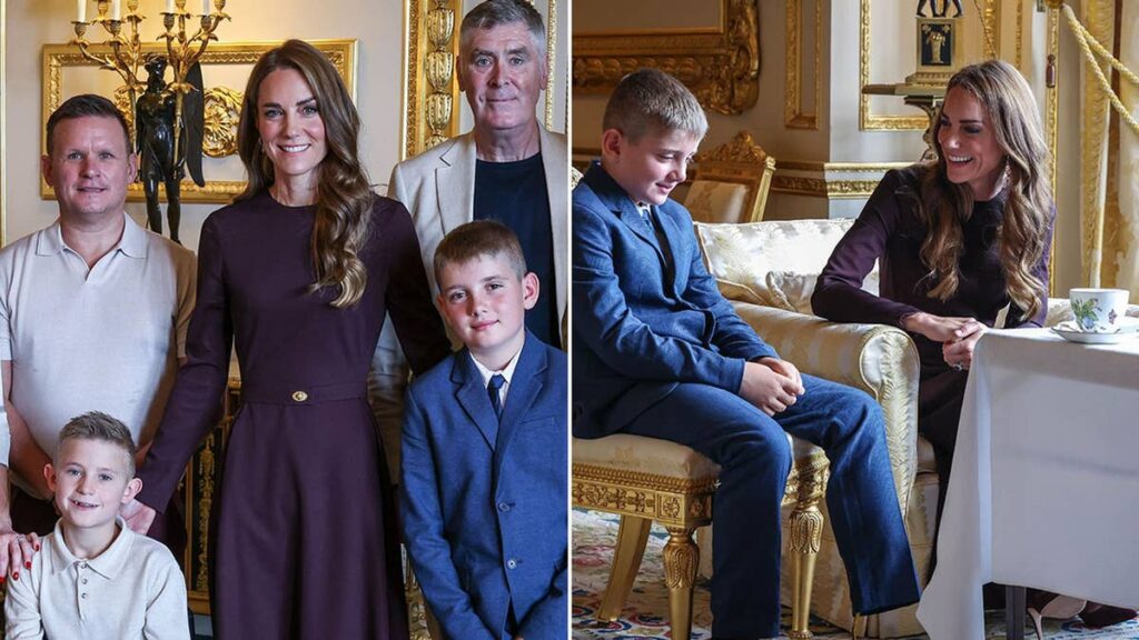 Kate Middleton hosts surprise tea party at Windsor Castle after gruelling Three Peaks challenge