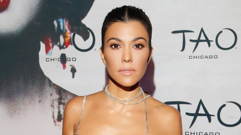 Kourtney Kardashian, 47, turns heads in barely-there silver bikini during lavish escape